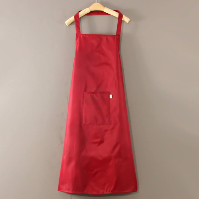 围裙防水防油女家用厨房夏季薄款2021新款工作服定制大码加长男款