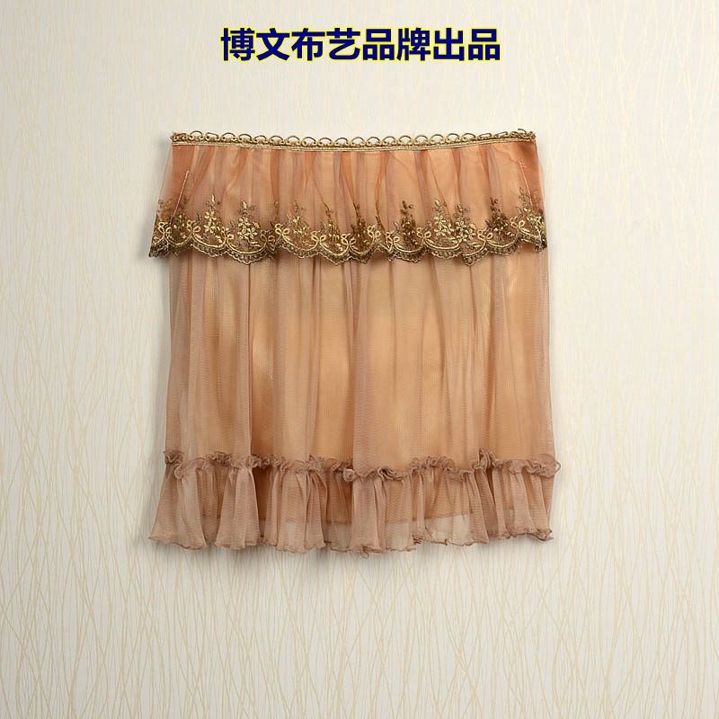 博文布艺蕾丝电表箱装饰奢华遮挡可视门铃电话套变电多媒体集线箱