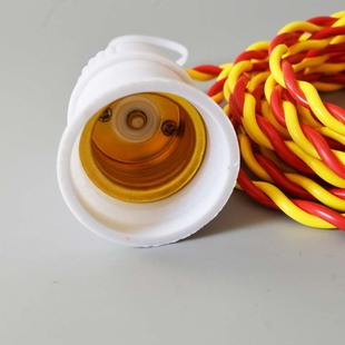 带线灯头灯罩灯口灯座 螺口灯线带开关插头 悬吊式灯泡延长线花线