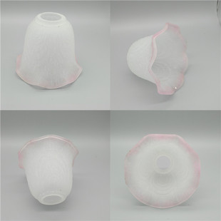 DIY灯罩E27螺口灯头磨砂玻璃灯罩外壳吊灯壁灯台灯吸顶灯灯具配件