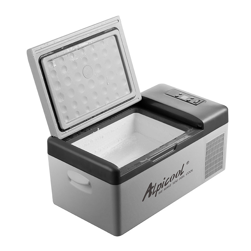 冰虎车载冰箱C15车家两用压缩机制冷12V24伏大货车汽车专用小冰箱