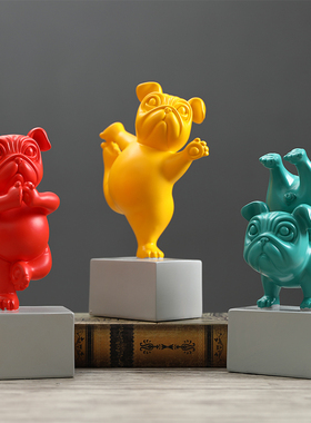 北欧创意房间布置 摆设电视柜摆件客厅酒柜装饰品新婚礼物送新人