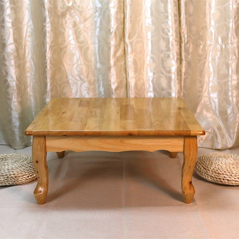 老式全实木柏木炕桌小酒桌小桌子茶几榻榻米飘窗桌