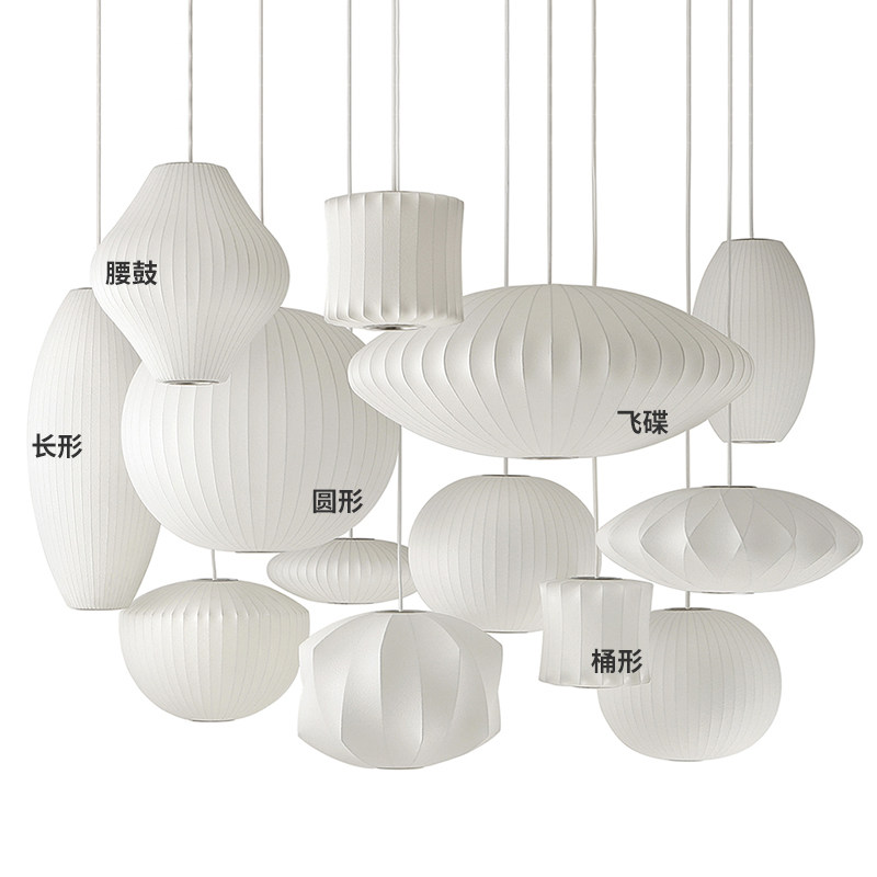 北欧创意客厅卧室书房吊灯日式餐厅灯茶室禅意灯圆球灯笼蚕丝吊灯,家装灯饰光源,客厅吊灯,淘宝优惠券,粉丝福利购,淘宝优惠卷