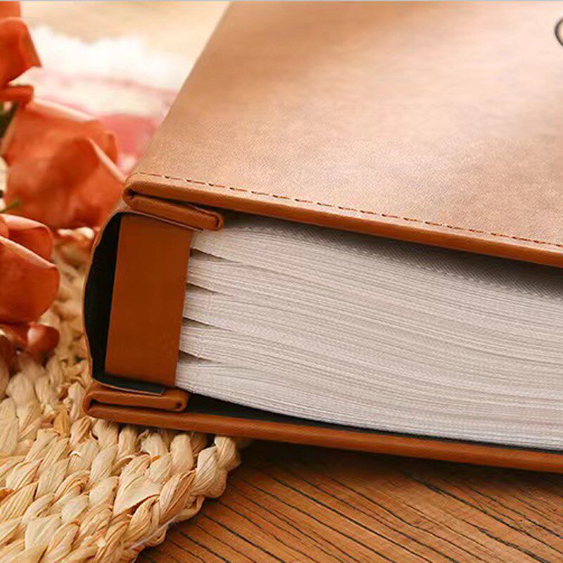 皮质5寸6寸800张相册本插页式大容量家庭影集情侣文艺纪念册过塑