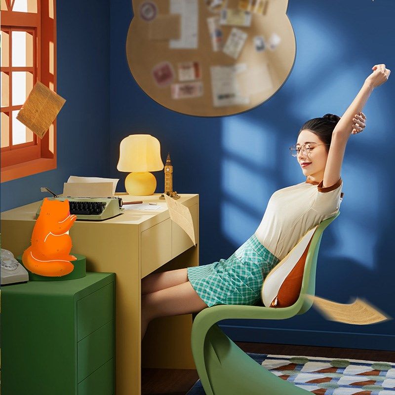 H的礼物清单丨英国喵态JASTOO腰部按摩器 车载靠垫办公解压器