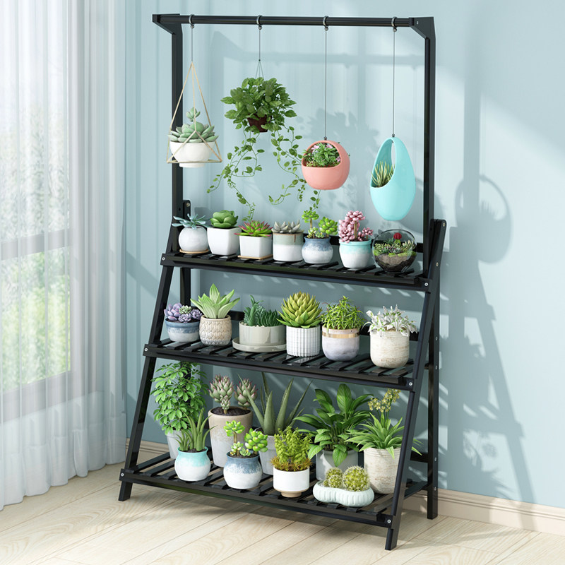 楠竹花架子客厅多层实木收纳架室内阳台多肉绿萝花盆置物架落地式,住宅家具,花架/花几,淘宝优惠券,粉丝福利购,淘宝优惠卷