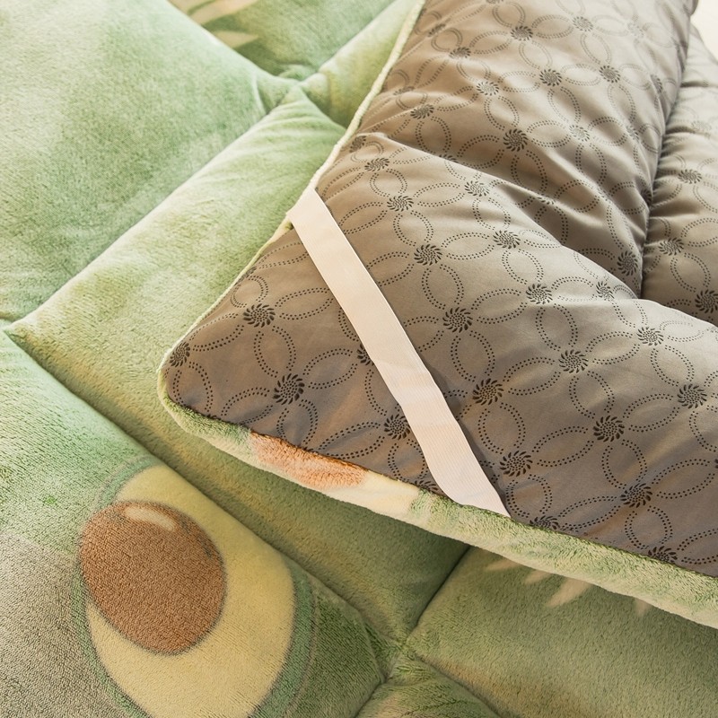 加厚羊羔绒软垫法莱绒睡垫垫子双面绒榻榻米褥子 2021新款床垫