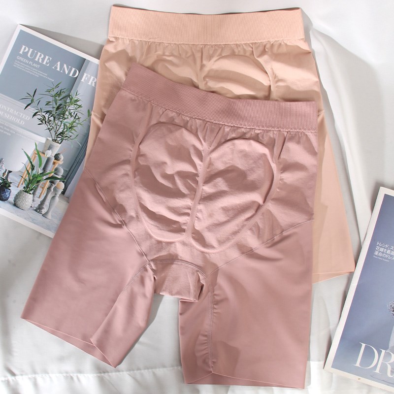 安全裤女防走光高腰防磨腿大码胖mm内裤二合一不卷边收腹提臀棉裆