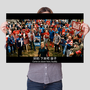 黑袍纠察队电影海报墙贴卧室男生祖国人电视美剧贴纸壁纸宿舍卧室