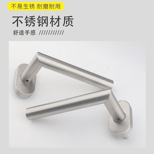 黑色分体断桥塑钢门锁铝合金门框不锈钢窄边公共消防工程防火门锁