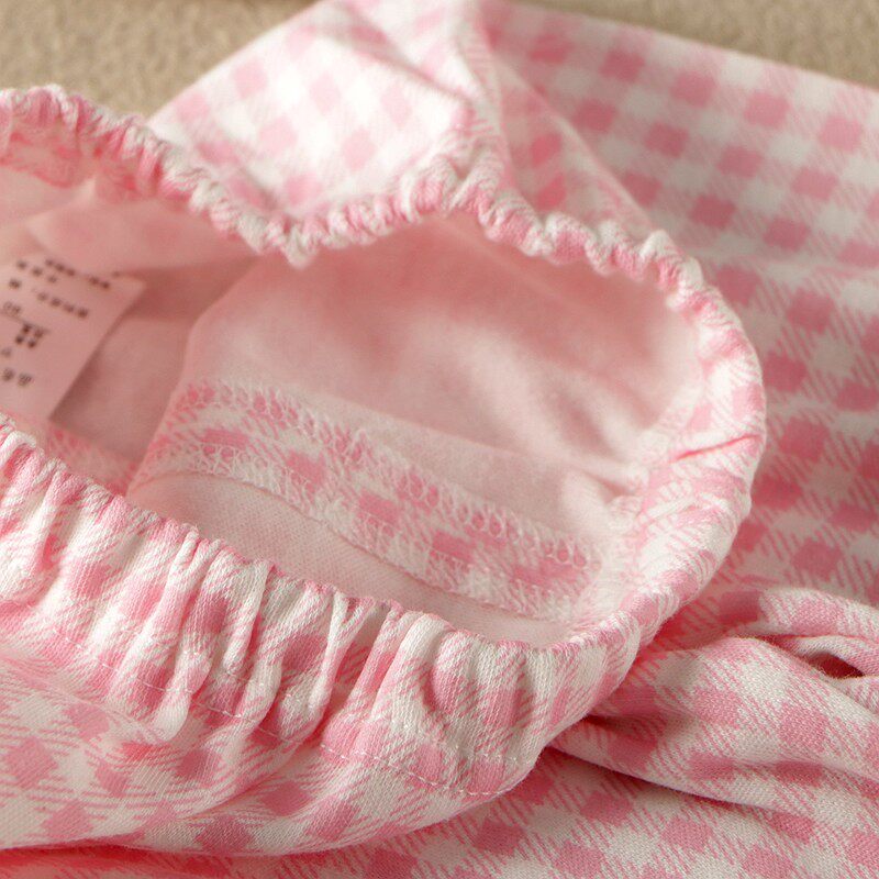 A类安全无荧光秋冬中小女孩儿童宝宝纯棉秋裤打底长裤粉格子小兔,童装/婴儿装/亲子装,保暖裤,淘宝优惠券,粉丝福利购,淘宝优惠卷