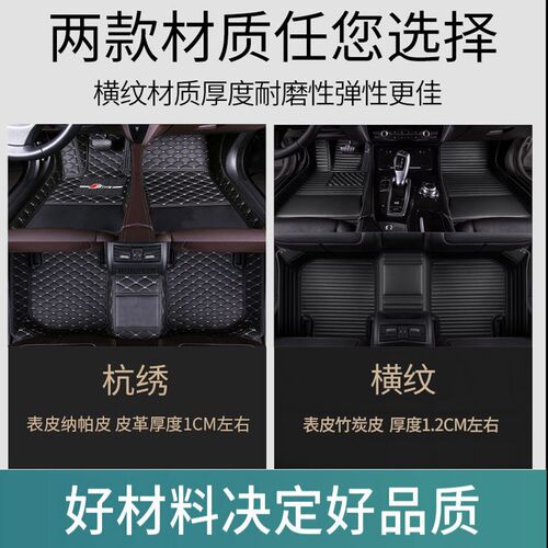 专用14/16/19/20款奔驰S级S320L全包围汽车脚垫S350L改装配件W222