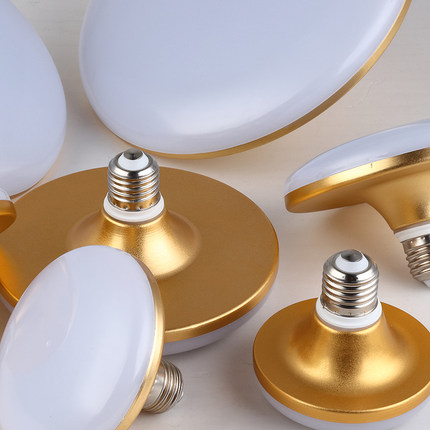 led飞碟灯家用e27螺口室内大功率球泡灯超亮白光照明节能防水灯泡