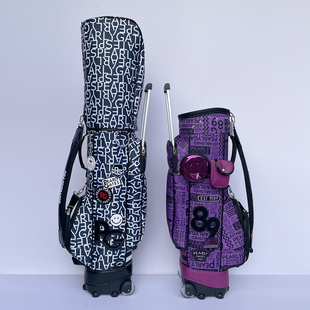 新款高尔夫球包拉轮拉杆包轻便运动球包球袋高尔夫球袋男女通用布