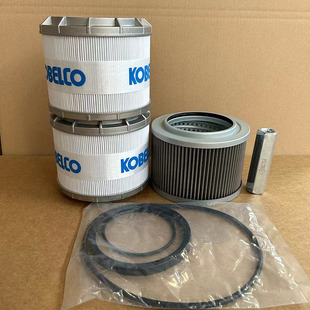 适配神钢SK200-8/210/250/260超8-6E挖土机液压回油/吸油先导滤芯