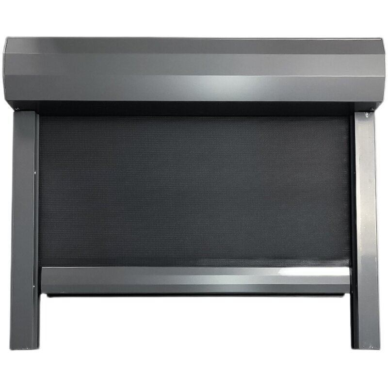 户外凉亭阳台防风卷帘电动遮阳升降隔热防晒挡雨办公室家用隔断帘