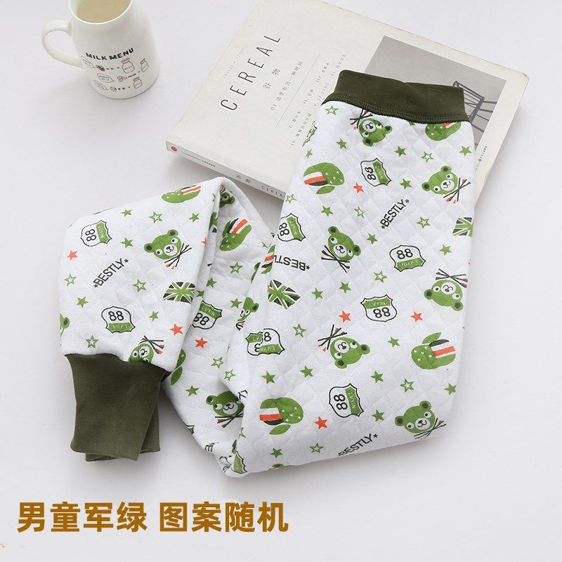 春秋冬季全棉儿童保暖裤男童女童中大童三层加厚夹棉秋裤棉毛裤,童装/婴儿装/亲子装,保暖裤,淘宝优惠券,粉丝福利购,淘宝优惠卷