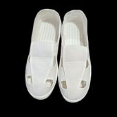 高筒男女夏季 无尘室防静电四孔鞋 手术室透气安全劳保防护鞋 包邮