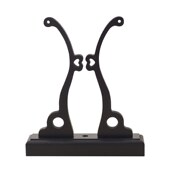 中式 竹木扇架扇托团扇宫扇摆放支架底座架子架托扇子展示架楠竹架