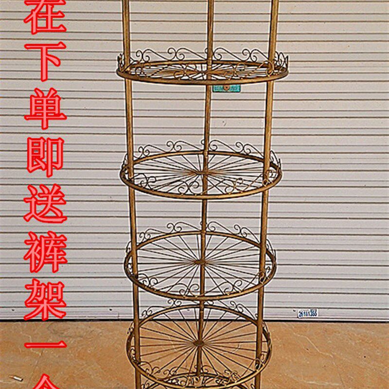 欧式铁艺个性服装店鞋架置物架鸟笼展示包包架室内橱窗饰品展示架