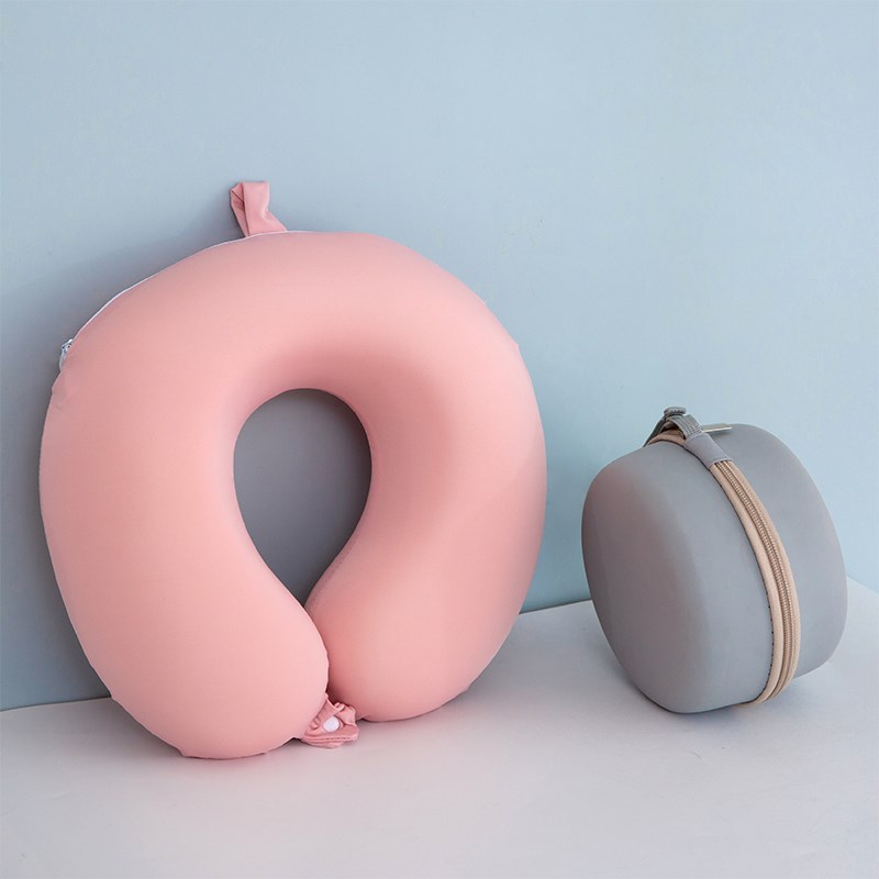 U型护颈记忆棉脖枕飞机枕高铁坐车旅行便携收纳睡觉神器颈椎枕头