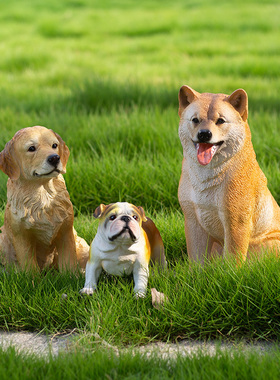 柴犬小狗摆件鞋柜桌面家居装饰品礼物乔迁新居礼品入户玄关装饰