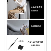 吧台椅简约家用可升降靠背收银柜台凳子旋转酒吧椅前台岛台高脚椅