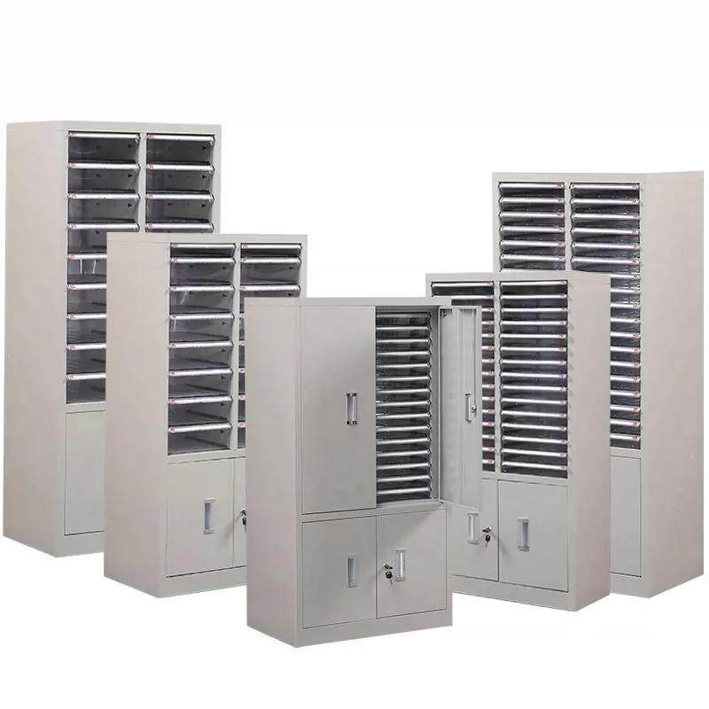 A4文件柜财务室抽屉式票据管理柜合同柜多层储物样品柜美甲收纳柜