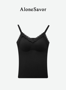 AloneSavor龙喜儿 简约舒适百搭背心秋冬内搭吊带M513