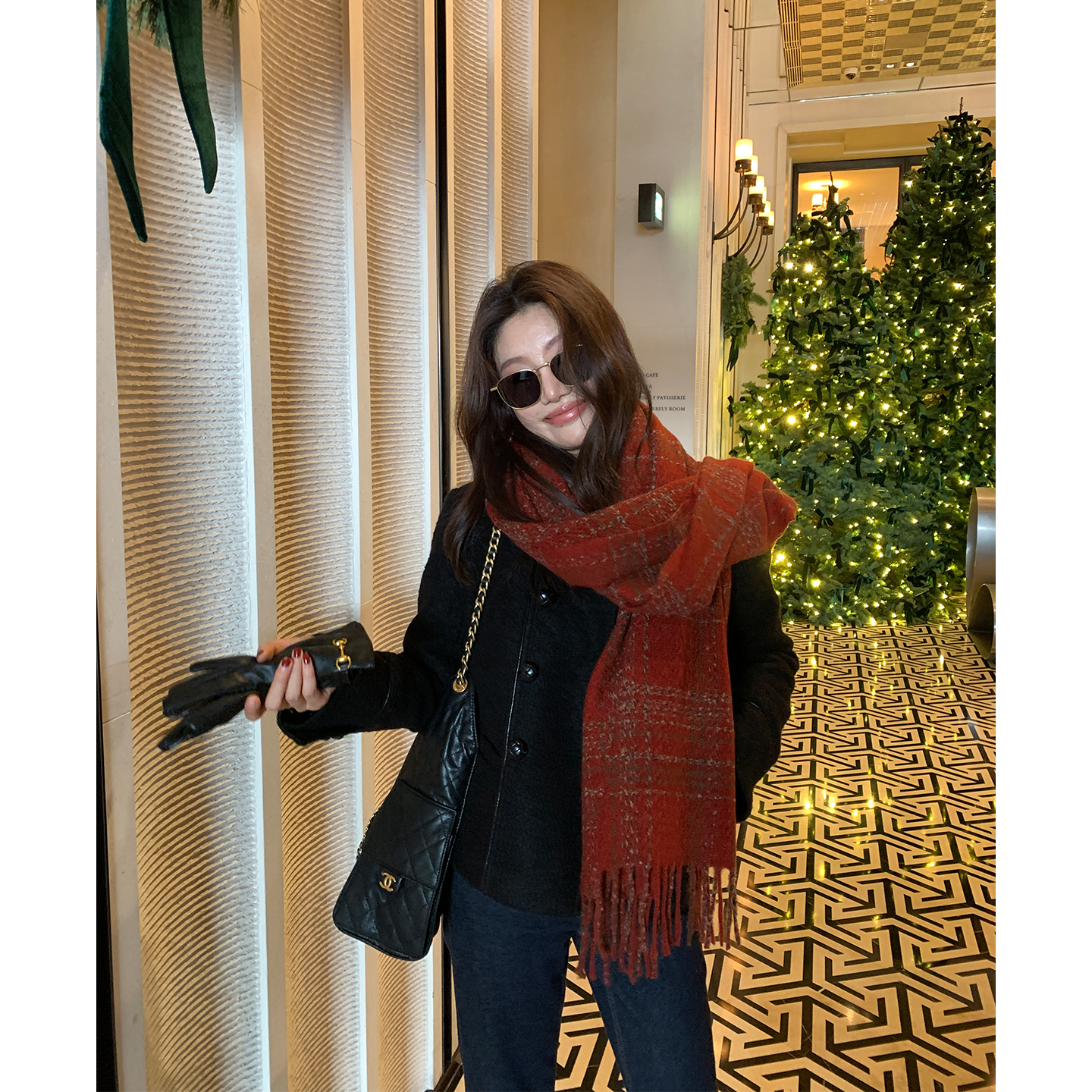 罗马假日双排扣设计90白鹅绒羽绒服K996