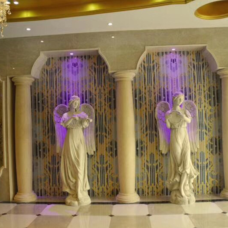 乐器仕女人物雕塑花园景观大型落地摆件户外天使装饰艺术品雕像