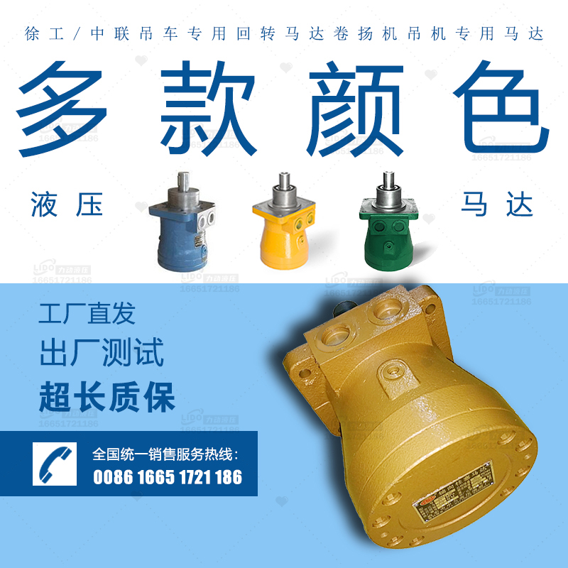 XM-F40L吊机旋转马达XMF40徐工中联吊车专用回转马达ZM40 XM-F75F