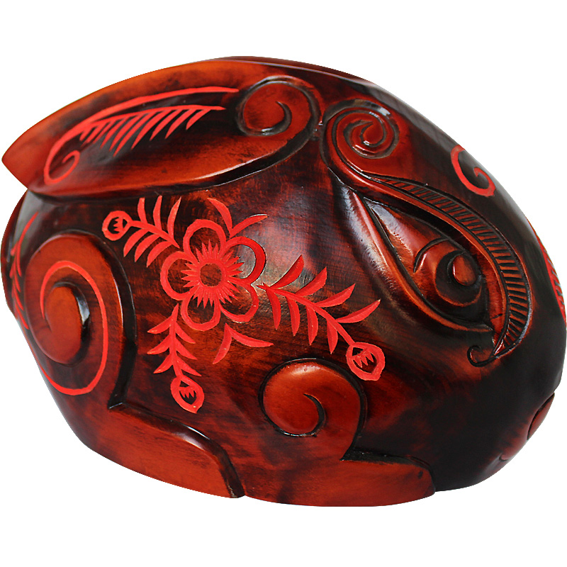 生肖小兔子木质储蓄罐存钱罐家居桌面摆件可爱属兔生日创意礼品