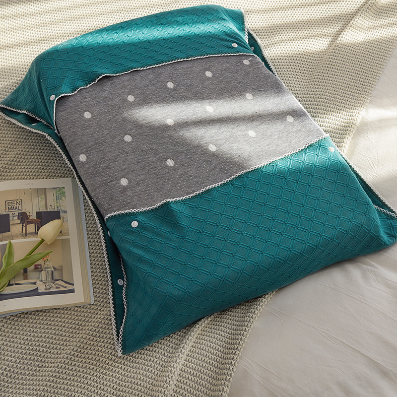 乳胶枕套一对装全棉乳胶枕头套60x40纯棉纱布记忆50x30cm防滑枕巾,床上用品,枕套,淘宝优惠券,粉丝福利购,淘宝优惠卷