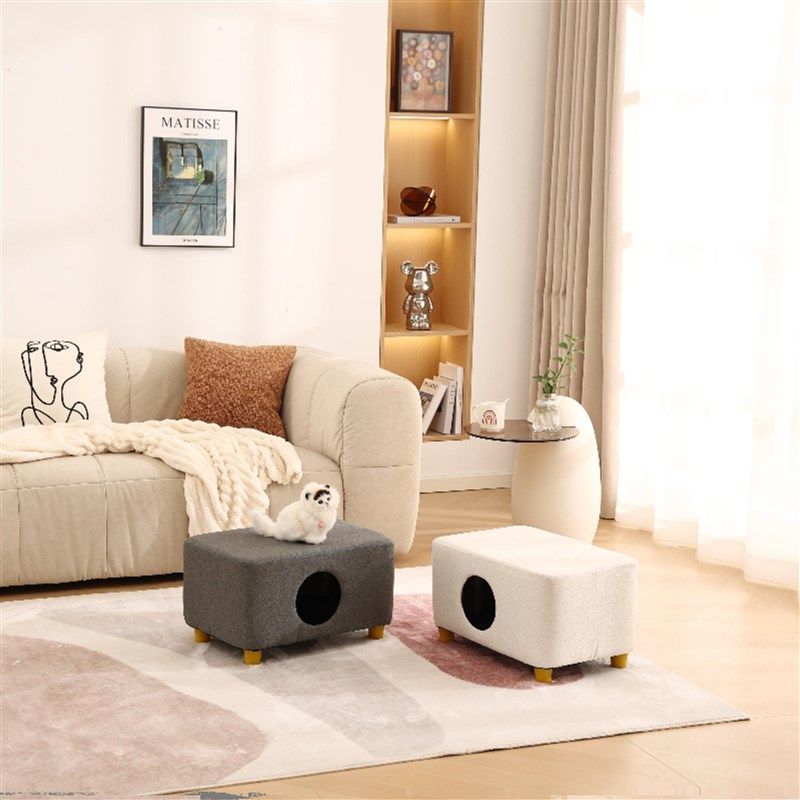 猫窝实木板凳子四季通用猫屋冬季保暖小幼猫狗半封闭式宠物窝用品,宠物/宠物食品及用品,猫窝/屋/帐篷/沙发,淘宝优惠券,粉丝福利购,淘宝优惠卷