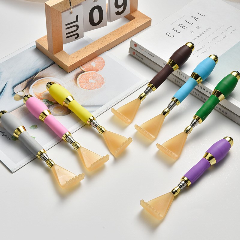 多功能伸缩痒痒挠抓背神器不求人抓痒器背部老头乐挠痒工具按摩C