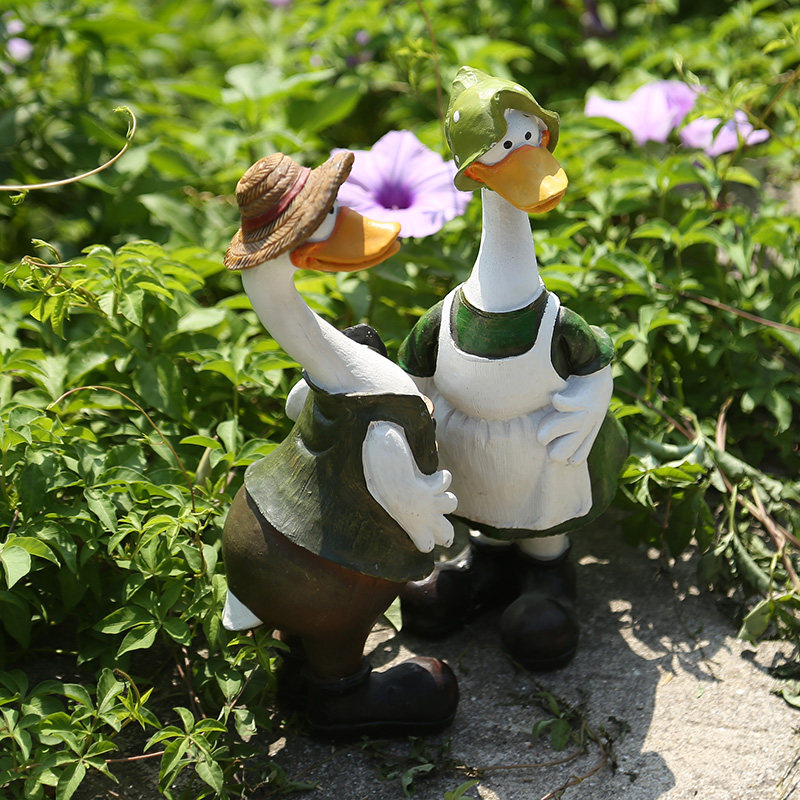 花园庭院户外装饰卡通鸭子摆件别墅布置花盆动物雕塑园林景观小品,家居饰品,户外/庭院摆件,淘宝优惠券,粉丝福利购,淘宝优惠卷