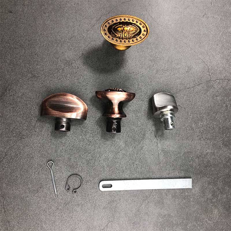 不锈钢锁钮反锁旋钮大门锁防盗门配件金属实心保险钮拴扭一个包邮