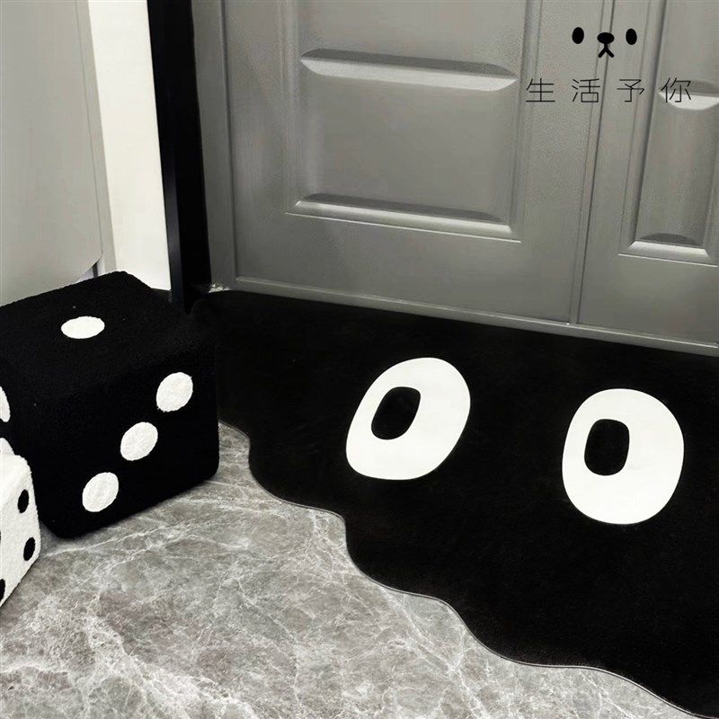 生活予你黑色眼睛家用入户门地垫进门玄关门垫可裁剪刮泥蹭土脚垫,居家布艺,家用脚垫,淘宝优惠券,粉丝福利购,淘宝优惠卷