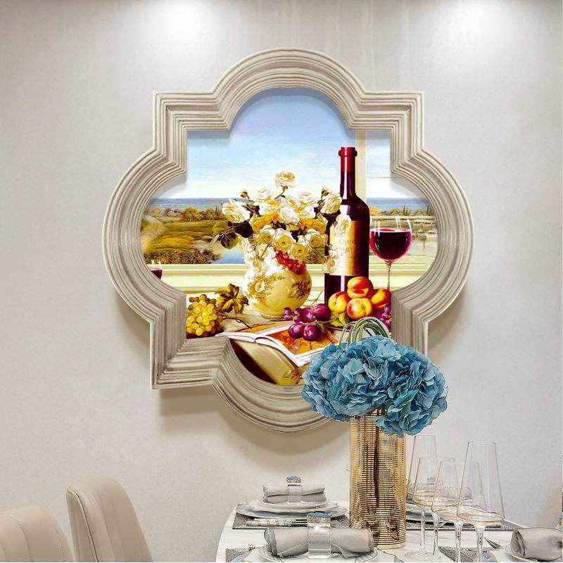餐厅装饰画异形外框挂画欧式饭厅静物水果油画简欧玄关壁画,纺织面料/辅料/配套,纺织机械配件,淘宝优惠券,粉丝福利购,淘宝优惠卷