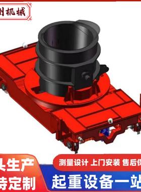 炼钢厂钢水包轨道转运车100t大载重地轨过跨车KPDS地轨电动搬运车