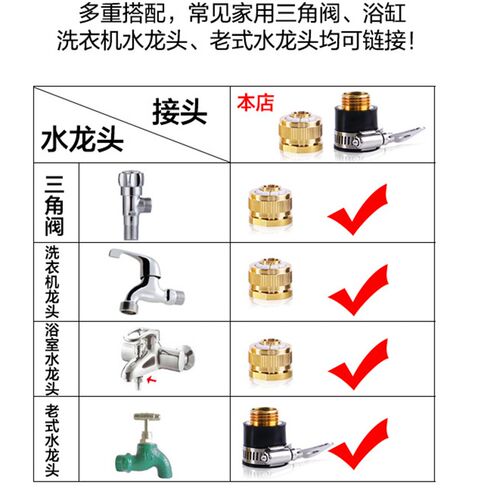 浇花水枪喷头园艺灌溉刷车洗车水B抢套装家用高压金属耐用无味软