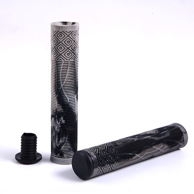 G229自行车把套山地车折叠车塑胶把套通用舒适减震防滑防震把套