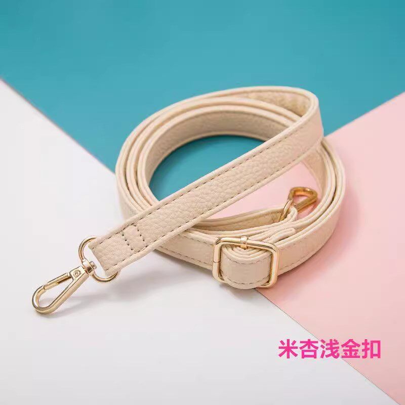 荔枝纹pu包包肩带配件包带子单肩斜挎包带荔枝纹双肩包带调节肩带