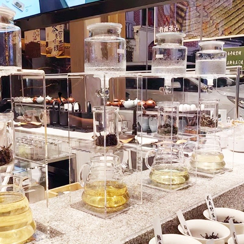 新中式茶饮萃茶器玻璃冰滴壶冷萃杯咖啡壶滴漏式可调速展示商用