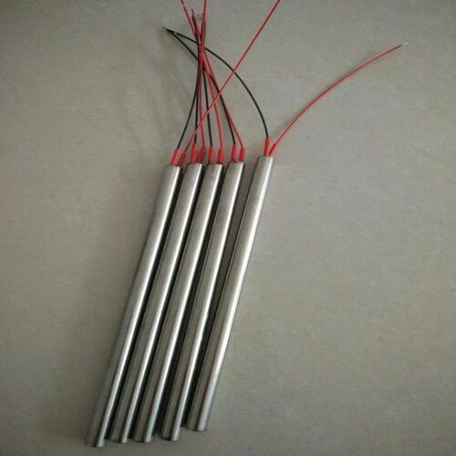 12V/24V/220v/φ8*300mm不锈钢PTC恒温陶瓷芯片无明火安全发热棒