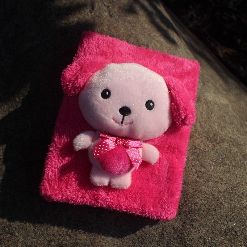 创意个性毛绒相册本7寸大象兔子立体动物影集可拆卸5R相簿小礼物