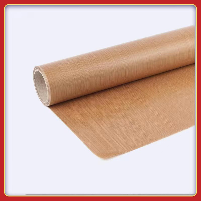 0.08/0.1/0.13厚无胶特氟龙高温布PTFE 纺织设备输送带硅橡胶垫片