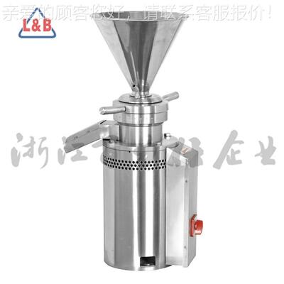 立式不JML-80锈钢卫食品级猪皮碾磨小型验实室胶体磨 磨研机 胶生